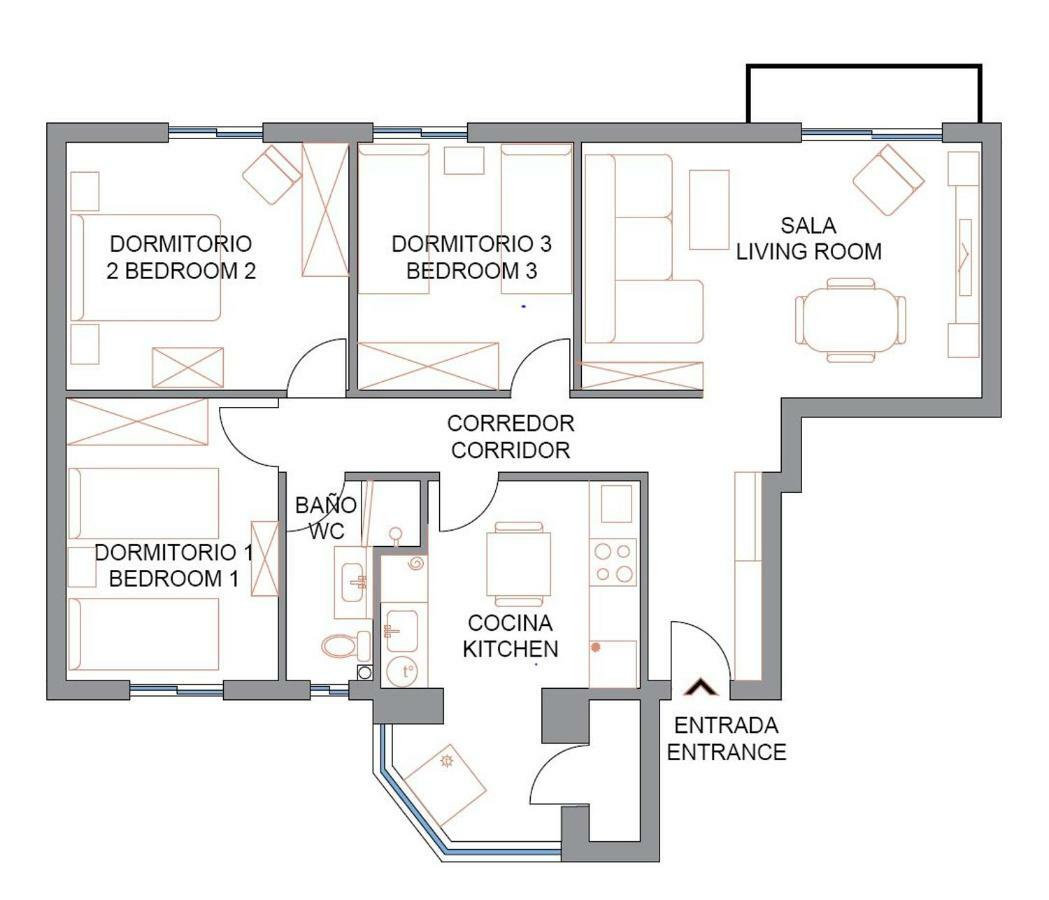 La Casa De Los Tres Amigos ปัวร์โตเดซากุนโต ภายนอก รูปภาพ